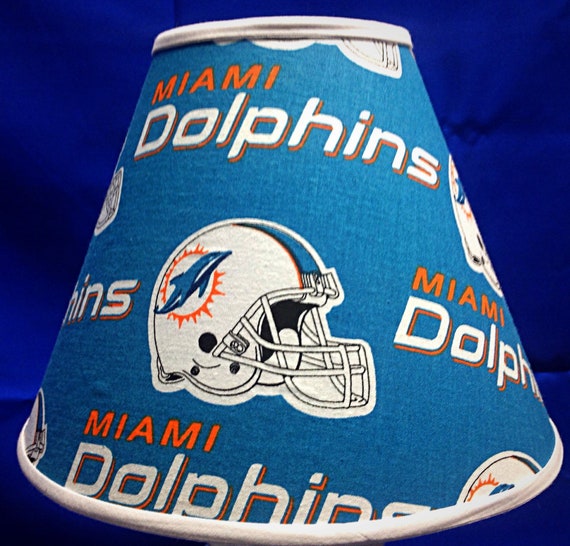Miami Dolphins Teal Lamp Shade Miami Dolphins Teal Lamp Shade, Miami Dolphins Lamp Shade