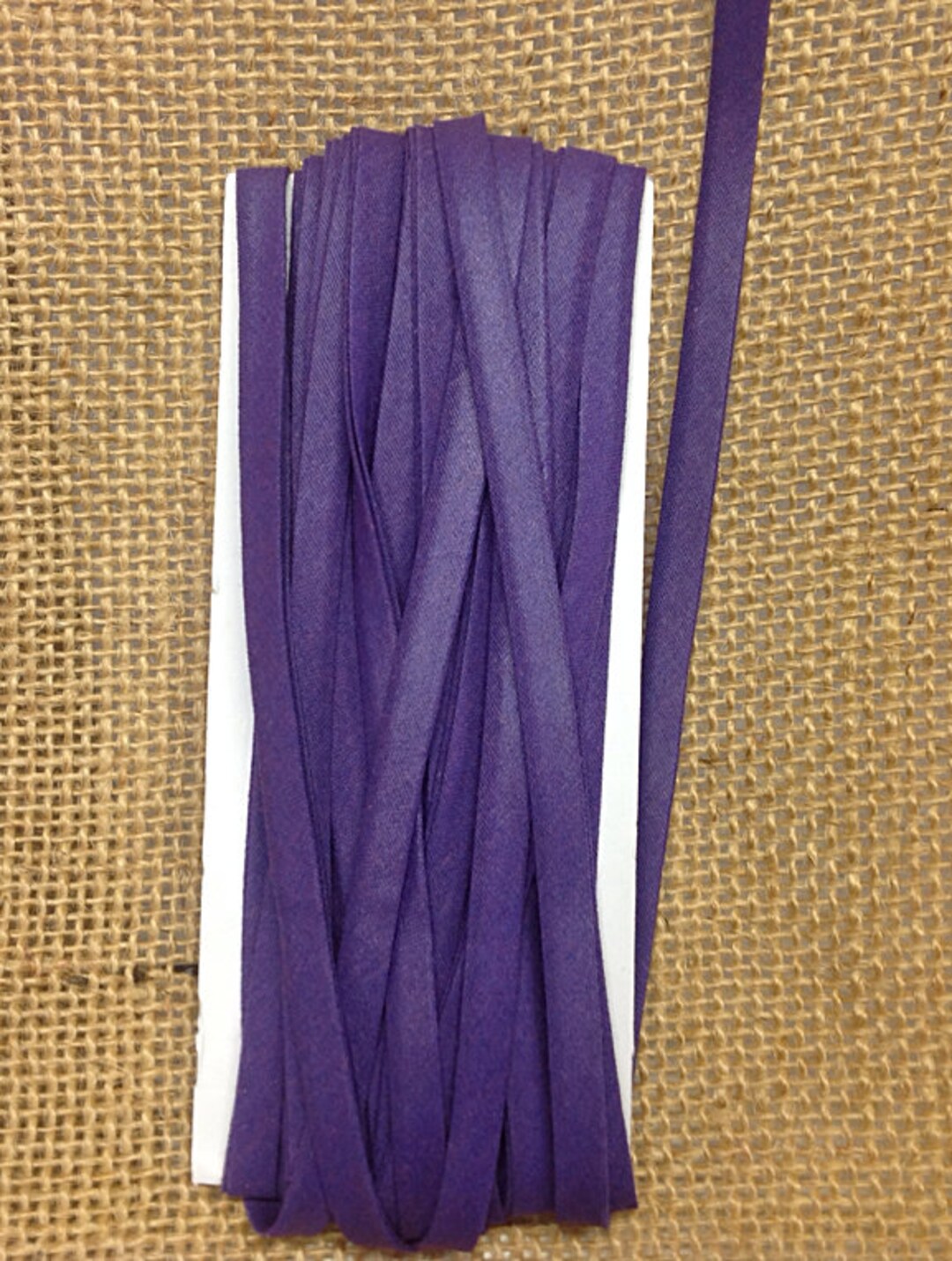 10 Yds Purple 1/4 Inch Double Fold Bias Trim - Etsy