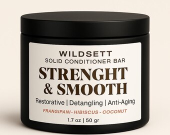 Fuerza + Suavidad - Acondicionador sólido botánico intensivo para el cuidado del cabello