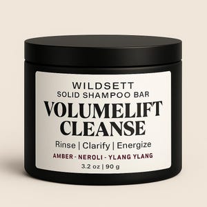 Volumelift Cleanse – Volumizing Botanical Solid Shampoo Bar for Fine Hair