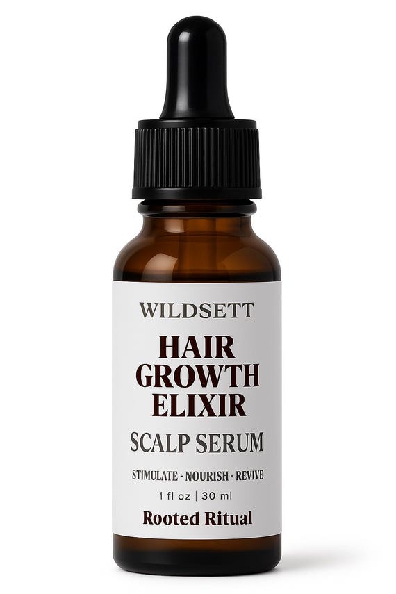 Hair Growth Elixir – Botanical Scalp Serum for Thinning Hair