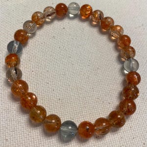Arusha Sunstone Crystal Bracelet - High Quality- Approx 8mm
