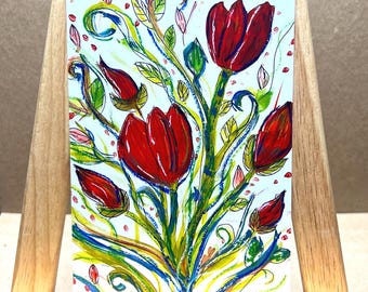 Vibrant Flower Print