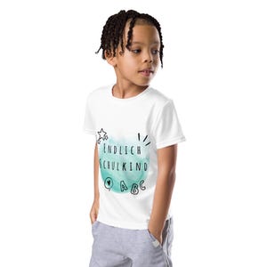 Finally a schoolchild T-shirt school enrollment 2025 – children&#39;s shirt 1st grade – gift for boys & girls starting school – schoolchild clothing