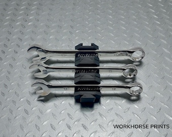 Magnetic Modular Tool Organizer: 3D Printed Garage Storage, 10-Piece Set