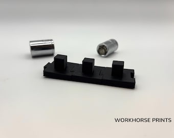 3/8" Socket Holder Magnetic Individual Socket Organizer Toolbox & Garage Tool Storage 3D Printed