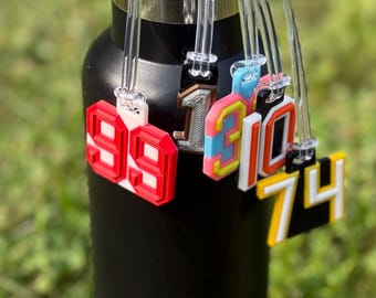 Custom Number Bag-Tags
