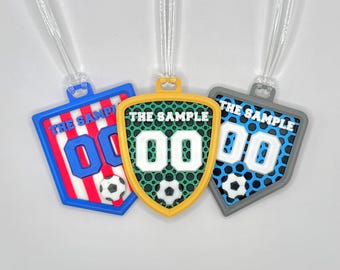 Soccer Team Tags - Custom Bag Tags