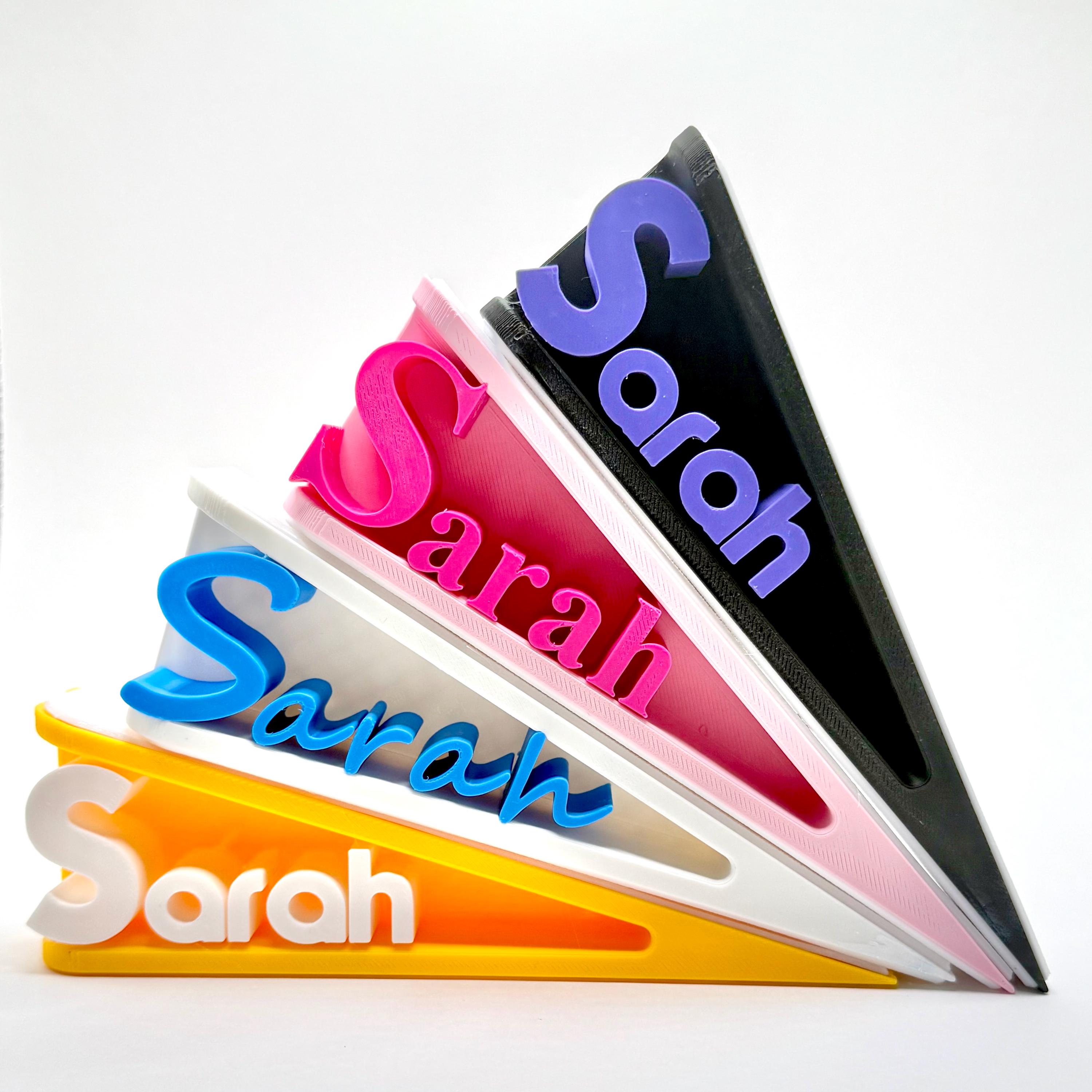 Custom Name Door Stop