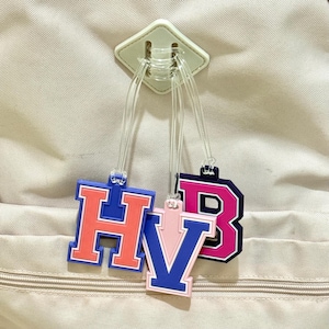 Varsity Letter Bag Tag