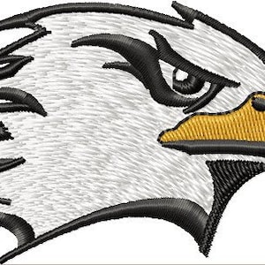 Instant Download Embroidery Design Eagle Head Machine Embroidery Design - Digital Design File