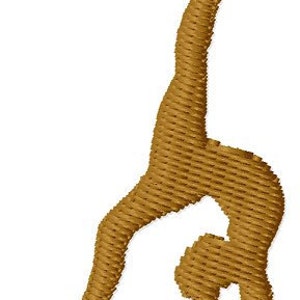 Instant Download Gymnastics Girl embroidery design - Machine Embroidery Design - Digital Design File