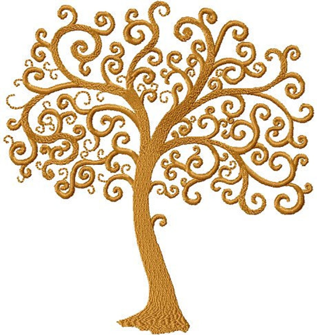 Instant Download Tree of Life Embroidery Design 2 Sizes - Machine ...