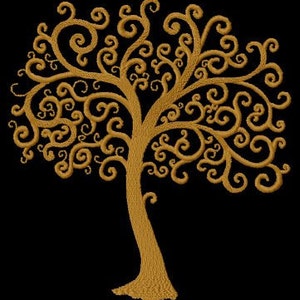 Instant Download Tree of Life Embroidery Design 2 Sizes - Machine ...