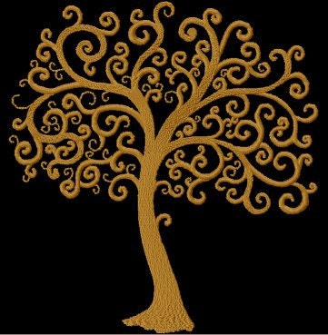 Instant Download Tree of Life Embroidery Design 2 Sizes - Machine ...