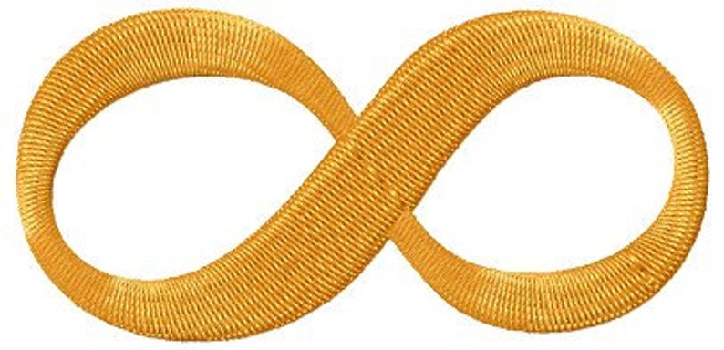 Instant Download Infinity Symbol embroidery design Machine | Etsy