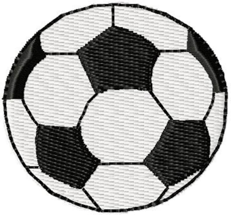 Instant download soccer ball embroidery design machine  etsy
