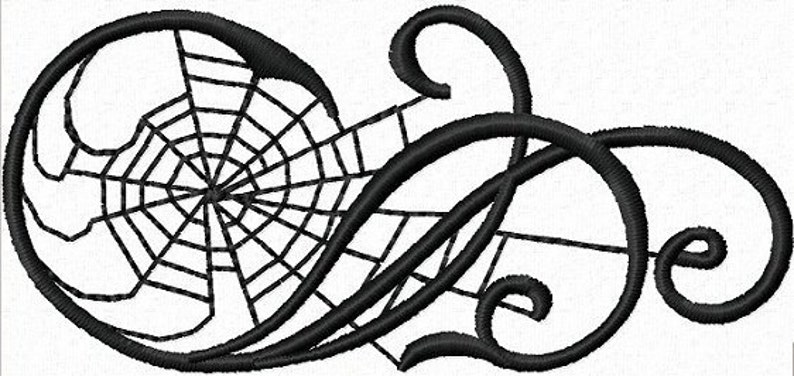 Instant download halloween fancy spider web jessecmault  etsy