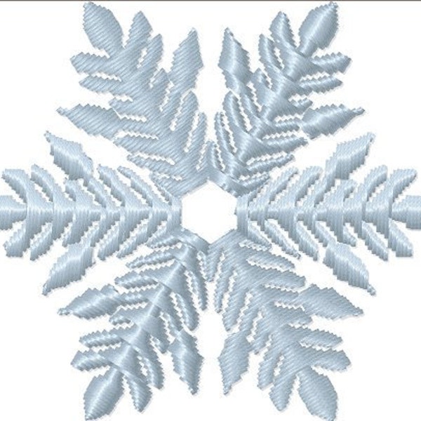 Instant Download TREASURY ITEM Snow Flake embroidery design - Machine Embroidery Design - Digital Design File