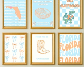 University of Florida Digital Print Set