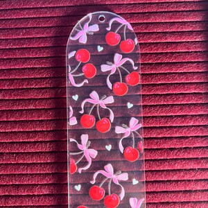 Cherry Blossom Bow Bookmark