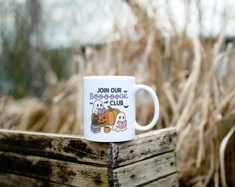 Ghost mug, spooky ghost mug, coffee lovers halloween mug, halloween mug, book accessories,Cute ghost, gifts for moms, gifts for kids, gifts