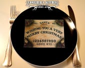Edible Ouija Board Spirit Greeting Card (with planchette!) Holidays/Christmas/Birthday