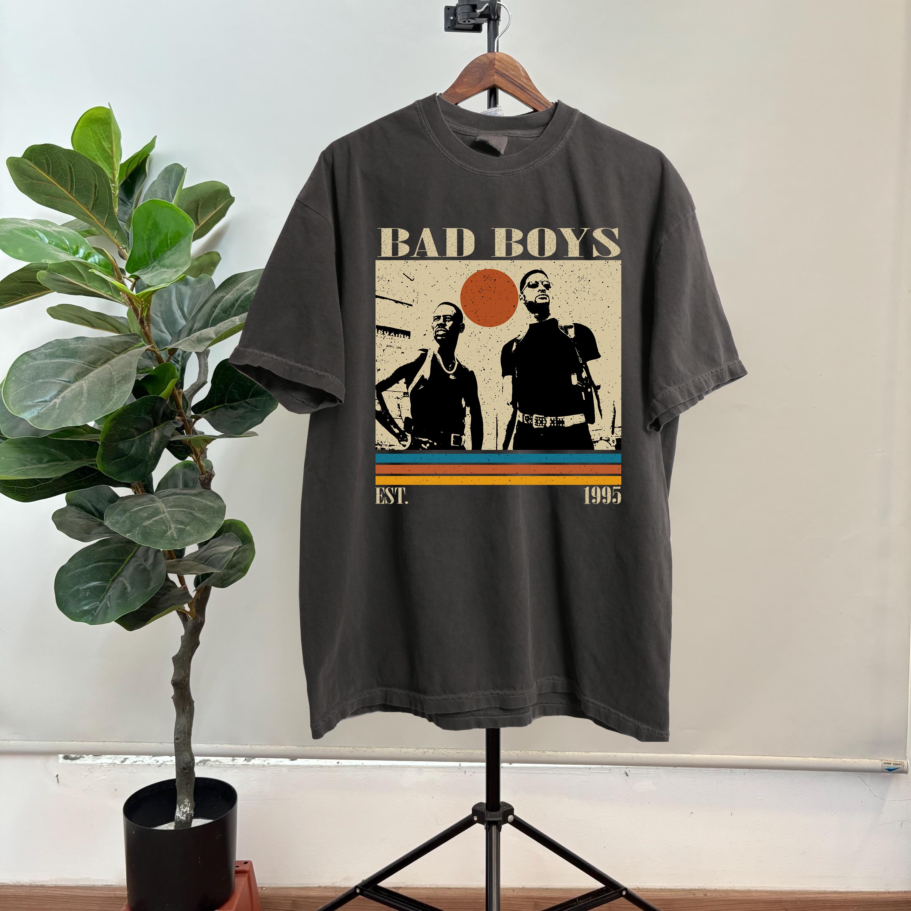 バッドボーイズ 映画Tシャツ - レトログラフィック コンフォートカラー