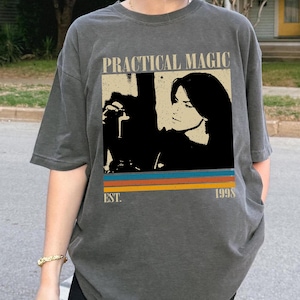 Camiseta de la película Magia Práctica - Colores Confortables Estilo Vintage