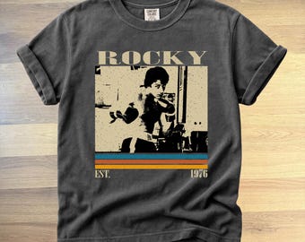Rocky Movie Comfort Colors T-Shirt – Vintage Retro Design