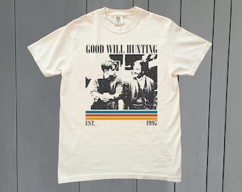 Camiseta de la película El indomable Will Hunting - Camiseta con colores retro y cómodos