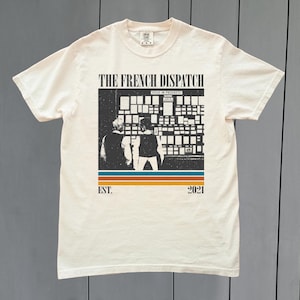 フレンチ・ディスパッチ　ウェス・アンダーソン　ティモシー・シャラメ　Tシャツ フレンチディスパッチ ティモシーシャラメ Tシャツ - メルカリ
