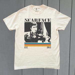 Scarface Movie Shirt - Comfort Colors Shirt - Scarface T-Shirt - Vintage Movie Shirt - Retro Shirt - Classic T-Shirt - Gift for him