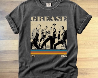 Grease Movie Comfort Colors T-Shirt – Retro Graphic Tee