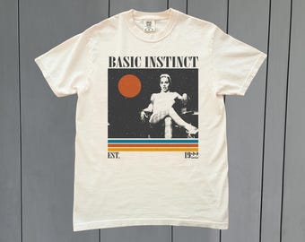Basic Instinct Movie Shirt - Comfort Colors Vintage Tee