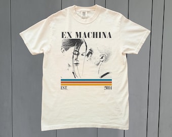 Camiseta de la película Ex Machina - Colores cómodos, estilo vintage