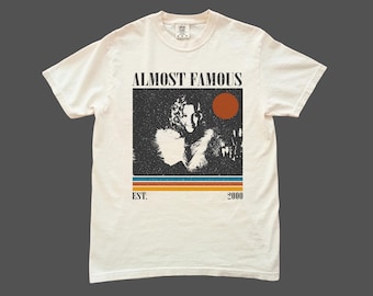 Almost Famous Movie T-shirt, Retro Film Shirt, Comfort Colors