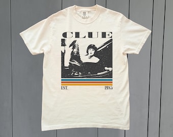 Clue Movie Comfort Colors T-Shirt – Retro 80s Film Tee
