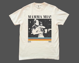 Mamma Mia! Film-T-shirt - comfortabele kleuren vintage stijl