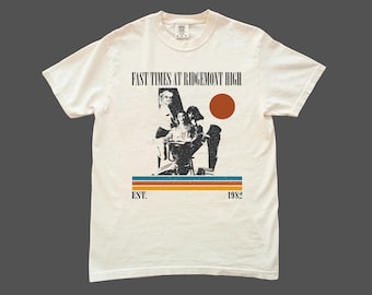 Camiseta de la película "Fast Times at Ridgemont High" - Colores cómodos - Camiseta vintage