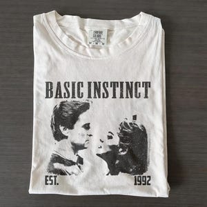 Basic Instinct Shirt, Retro Movie Shirt, Comfort Colors Tee
