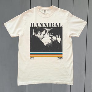 Hannibal Tv Series Shirt - Comfort Colors Shirt - Hannibal T-Shirt - Vintage Shirt - Retro Movie Shirt - Classic T-Shirt - Gift for him