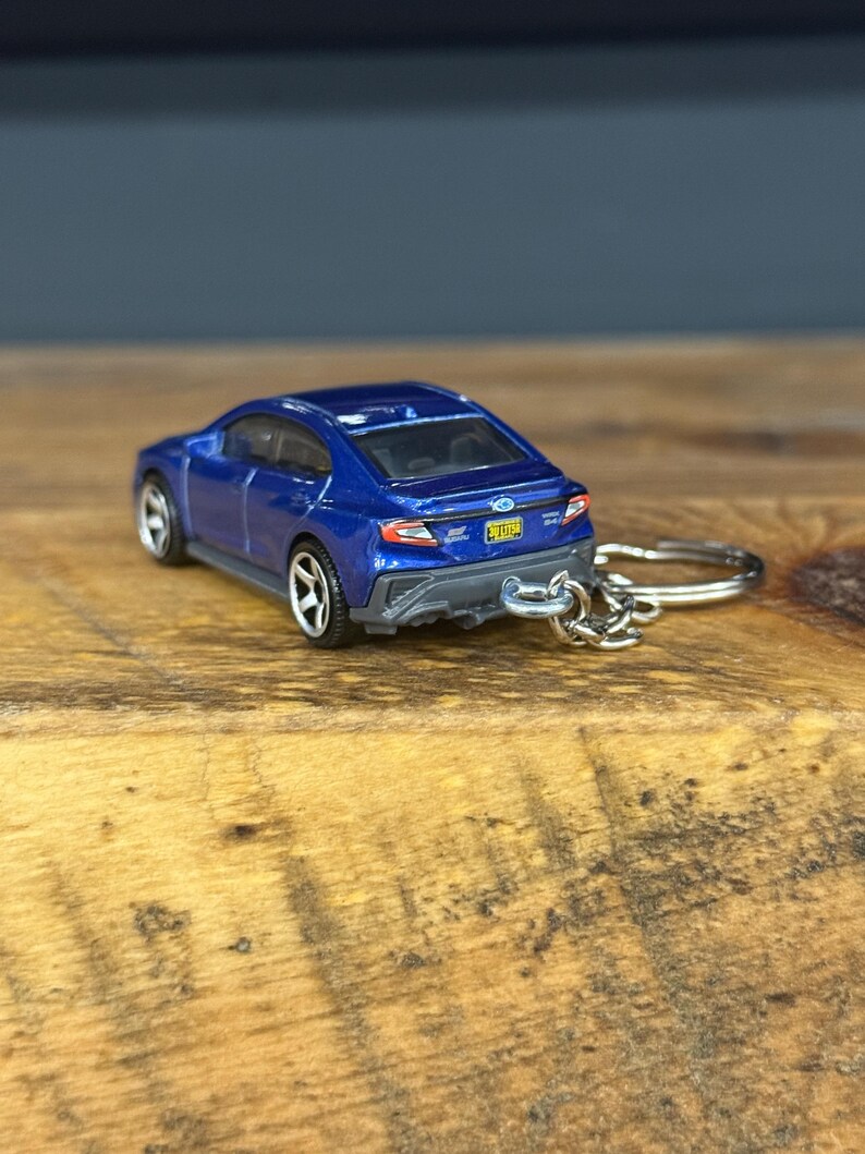 Subaru WRX Sti 2024 Replica Car Keychain With Personalized Gift Box ...