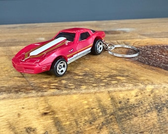 Llavero réplica del Corvette Stingray con caja de regalo personalizada / Llavero Corvette fundido a presión