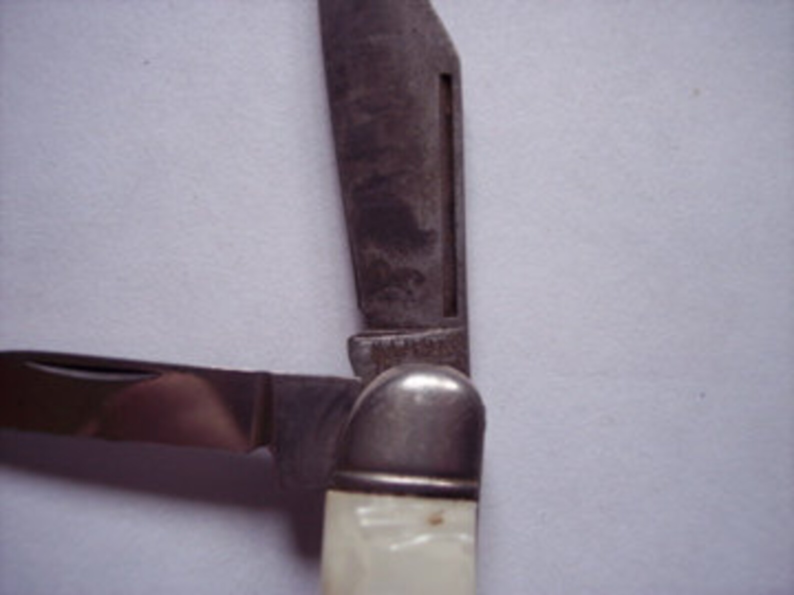 Vintage SABRE/IRELAND Two Blade Pocket Knife with pearl Etsy