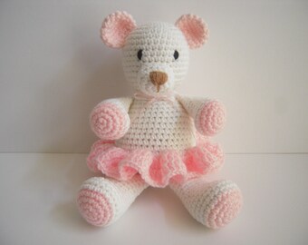 teddy bear with tutu skirt