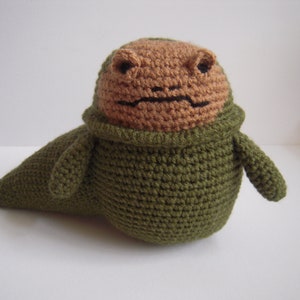 Crochet Stuffed Star Wars Jabba the Hutt Plushie Toy