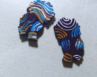 Tribal Stud Earrings