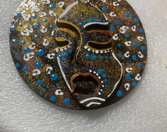 Bronze Queen Earrings