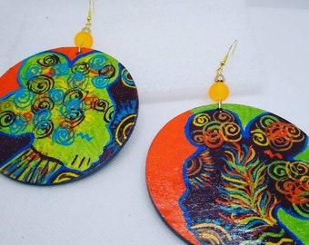 African Queen Earrings